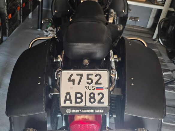 2001 Harley-Davidson Road King, чёрный, 900000 рублей - вид 6
