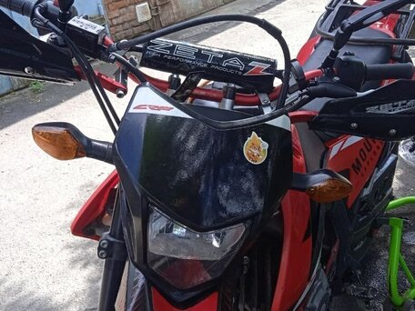 2017 Honda CRF 250M, пурпурный, 370000 рублей, вид 3