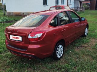 2022 Lada (ВАЗ) Granta Euro-2 I Рестайлинг, красный, 770000 рублей, вид 5