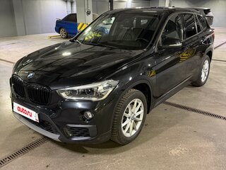 2018 BMW X1 18i sDrive II (F48), чёрный, 2600000 рублей, вид 1