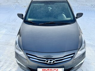 2015 Hyundai Solaris I Рестайлинг, серый, 970000 рублей, вид 3