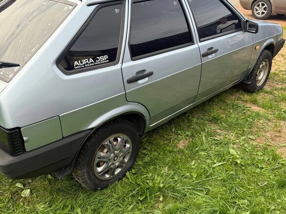 1998 Lada (ВАЗ) 2109, серебристый - вид 3