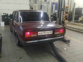 2007 Lada (ВАЗ) 2107, красный, 199000 рублей, вид 4