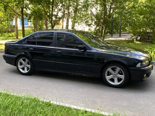 2001 BMW 5 серии 525i IV (E39) Рестайлинг, чёрный, 520000 рублей, вид 3
