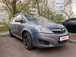 2008 Opel Zafira B Рестайлинг, синий, 560000 рублей, вид 2