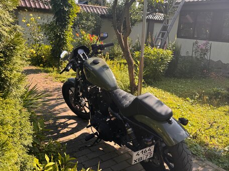 2021 Harley-Davidson Sportster 1200, зелёный, 970000 рублей, вид 3