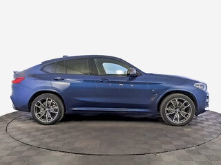 2021 BMW X4 20i II (G02), синий, 4895000 рублей, вид 4