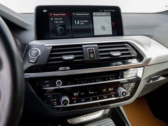 2018 BMW X3 30i xDrive III (G01), синий - вид 21