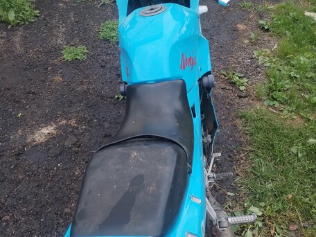 1995 Kawasaki 250 TR, синий, 120000 рублей, вид 4