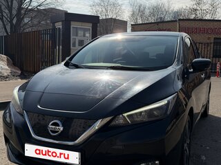 2017 Nissan Leaf II (ZE1), чёрный, 1740000 рублей, вид 2