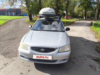 2007 Hyundai Accent ТагАЗ II, серый, 180000 рублей, вид 1