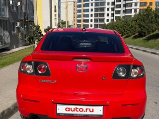 2007 Mazda 3 I (BK) Рестайлинг, красный, 590000 рублей, вид 4