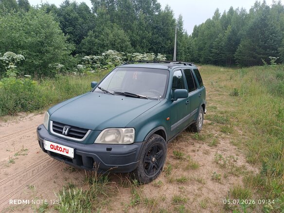 1997 Honda CR-V I, зелёный, 270000 рублей