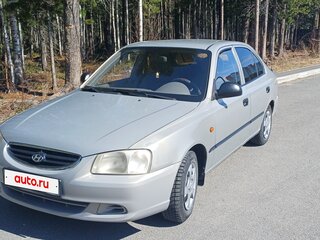 2009 Hyundai Accent ТагАЗ II, бежевый, 420000 рублей, вид 1