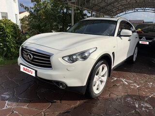 2013 Infiniti FX37 II (S51) Рестайлинг, белый, 2350000 рублей, вид 1