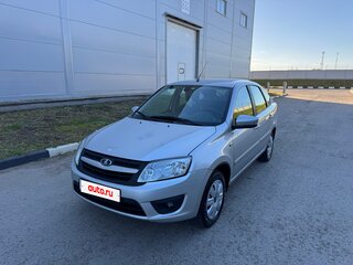 2014 Lada (ВАЗ) Granta I, серебристый, 690000 рублей, вид 1