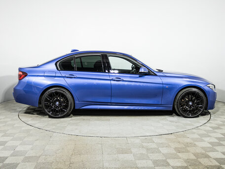 2018 BMW 3 серии 330i xDrive VI (F3x) Рестайлинг, синий, 2715900 рублей, вид 4