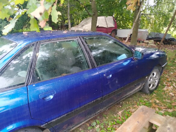 1989 Audi 80 IV (B3), синий - вид 6
