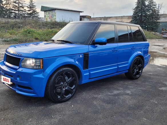 2010 Land Rover Range Rover Supercharged III Рестайлинг 2, синий, 3000000 рублей - вид 1