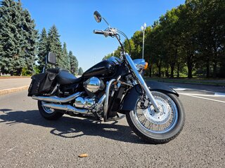 2009 Honda Shadow 750, чёрный, 599999 рублей, вид 1