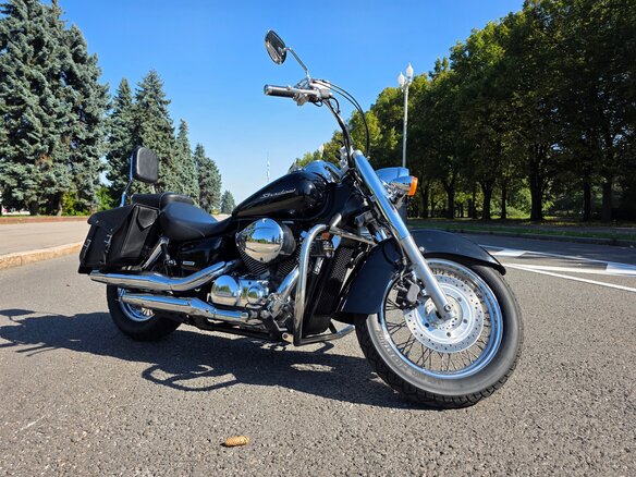 2009 Honda Shadow 750, чёрный, 599999 рублей