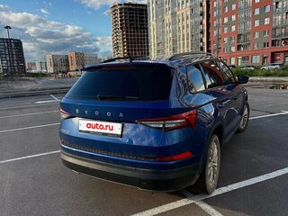 2022 Skoda Kodiaq I Рестайлинг, синий, 2950000 рублей, вид 3