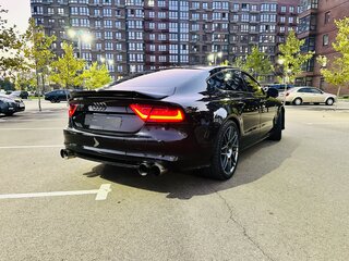 2011 Audi A7 I (4G), чёрный, 1850000 рублей, вид 4