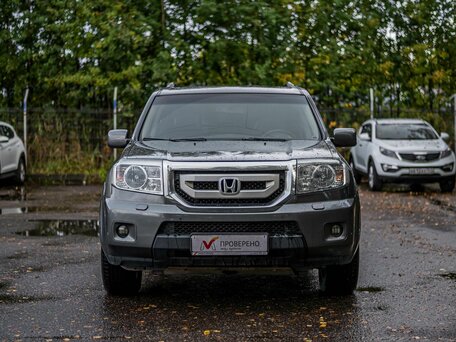 2011 Honda Pilot II, серый, 1470000 рублей, вид 3