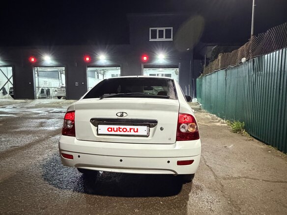2012 Lada (ВАЗ) Priora I, белый - вид 4