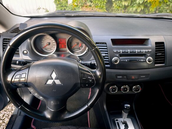 2008 Mitsubishi Lancer X, серебристый, 520000 рублей - вид 9
