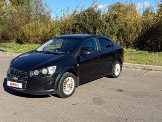 2012 Chevrolet Aveo II, чёрный, 550000 рублей, вид 4