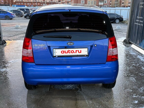2007 Kia Picanto I, синий, 410000 рублей - вид 1