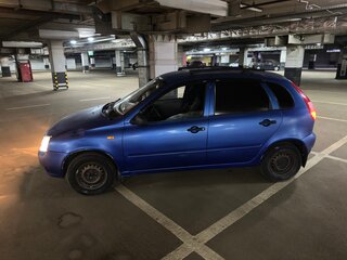2007 Lada (ВАЗ) Kalina I, синий, 160000 рублей, вид 2