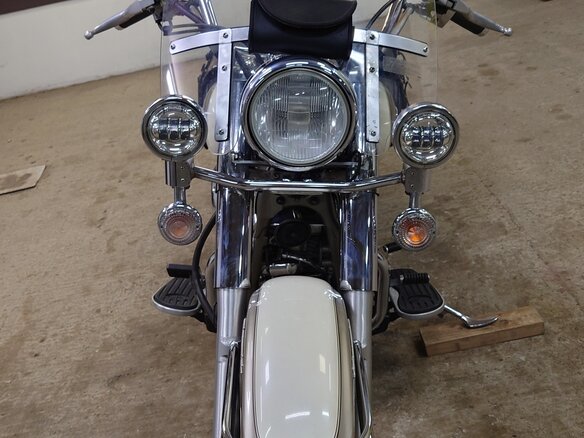2008 Yamaha XVS400 Drag Star, бежевый, 395000 рублей - вид 10