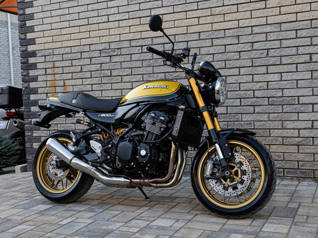 2024 Kawasaki Z 900RS, жёлтый, 1400000 рублей, вид 2