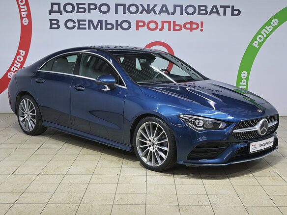 2020 Mercedes-Benz CLA 200 II (C118, X118), синий - вид 2