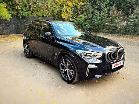 2019 BMW X5 M50d IV (G05/G18), чёрный, 6690000 рублей, вид 2