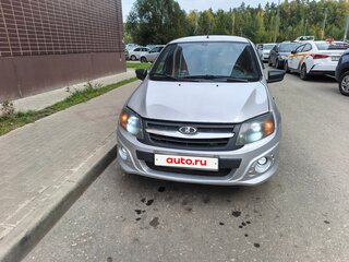 2012 Lada (ВАЗ) Granta I, серебристый, 375000 рублей, вид 2