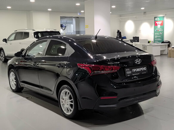 2018 Hyundai Solaris II, чёрный, 1249000 рублей - вид 6