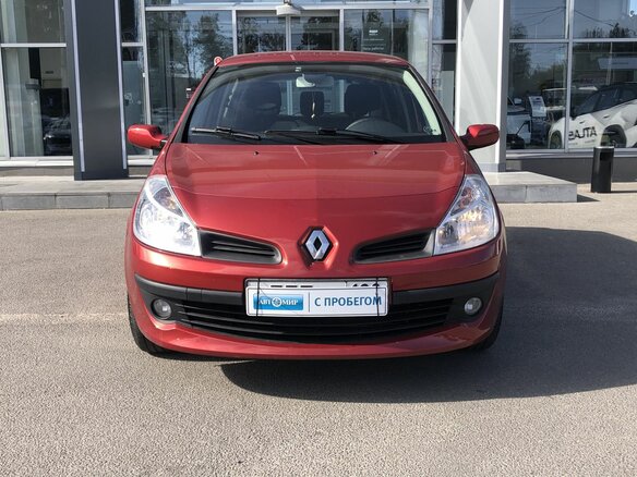 2007 Renault Clio III, красный, 649000 рублей - вид 1