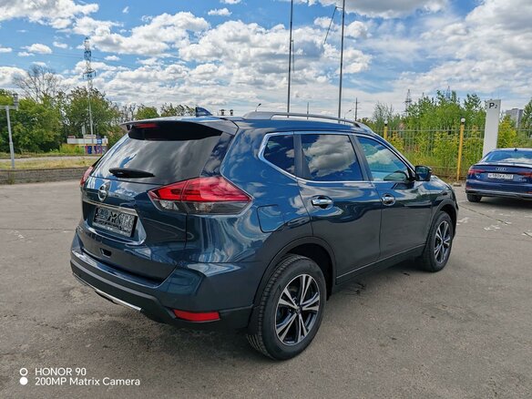 2021 Nissan X-Trail III Рестайлинг, синий - вид 1