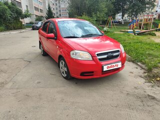 2009 Chevrolet Aveo I Рестайлинг, красный, 319000 рублей, вид 1