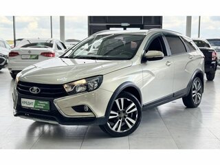 2019 Lada (ВАЗ) Vesta SW Cross I, бежевый, 1199000 рублей, вид 2
