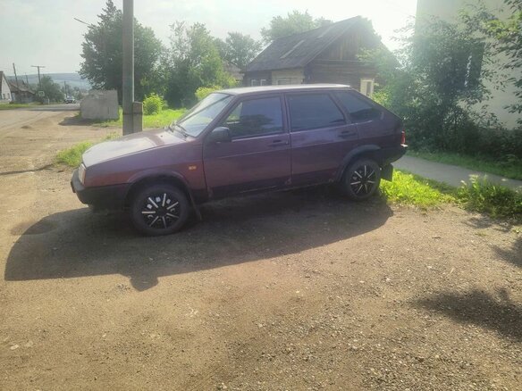 1996 Lada (ВАЗ) 21093i, фиолетовый, 135000 рублей - вид 2