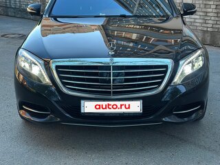 2014 Mercedes-Benz S-Класс 500 VI (W222, C217), чёрный, 2170000 рублей, вид 1