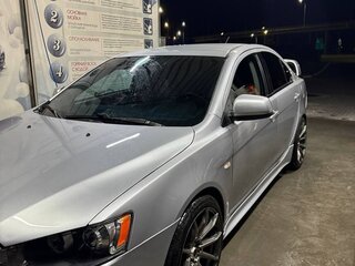 2007 Mitsubishi Lancer X, серебристый, 850000 рублей, вид 3