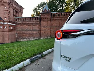 2021 Mazda CX-9 II Рестайлинг, белый, 4850000 рублей, вид 2