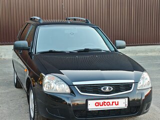 2014 Lada (ВАЗ) Priora I Рестайлинг, чёрный, 520000 рублей, вид 2