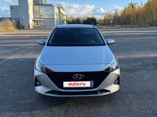 2022 Hyundai Solaris II Рестайлинг, серый, 1680000 рублей, вид 3