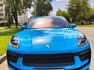 2022 Porsche Macan I Рестайлинг 2, синий, 7350000 рублей, вид 2